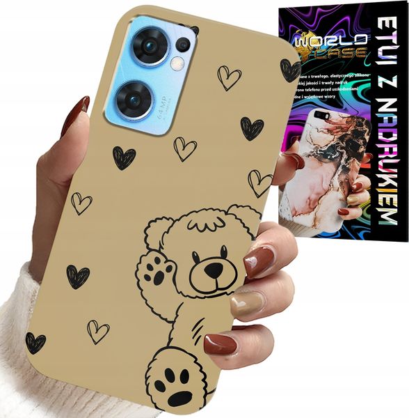 ETUI DO OPPO RENO7 5G - MIŚ PRO MAXZAK WZORY DLA NAJMŁODSZYCH CASE zdjęcie 1