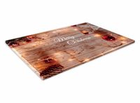 SZKLANA DESKA KUCHENNA 30x20cm - 515a bombki