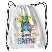 Plecak Sportowy Szkolny Dla Rafała Syna Dziecka Z Nadrukiem Ze Zdjęciem
