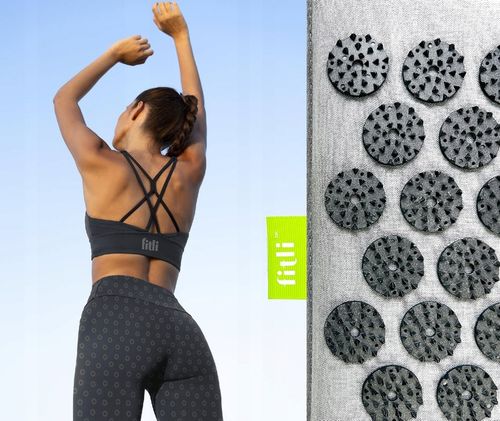 MATA ZDROWOTNA DO AKUPRESURY Z KOLCAMI + PODUSZKA na Arena.pl