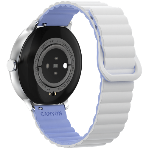 CANYON Smartwatch Jacky SW-69 Biało - Niebieski na Arena.pl