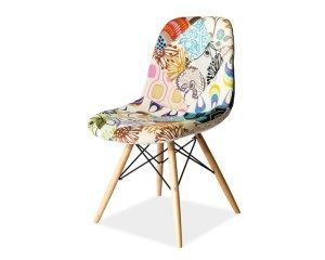 KRZESŁO DREWNIANE PASCAL A (PATCHWORK) na Arena.pl