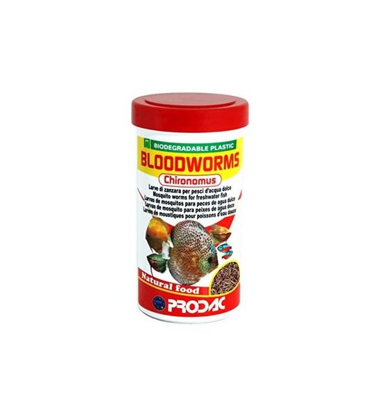 PRODAC BLOODWORMS CHYRONOMUS 100 ml POKARM DLA RYB zdjęcie 1