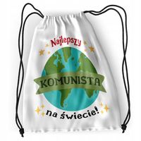 Plecak Sportowy Szkolny Komunisty Worek Torba Z Nadrukiem Ze Zdjęciem
