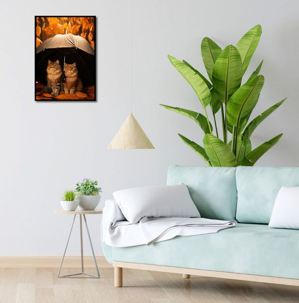 Plakat 39,5x55cm Jesienny Koci Schron zdjęcie 4