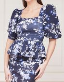 Bluzka z rękawami typu balloon sleeve Marciano Guess S