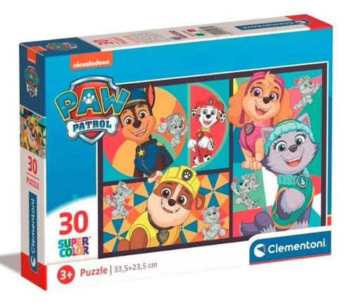 Puzzle 30 Elementów Super Kolor Paw Patrol na Arena.pl