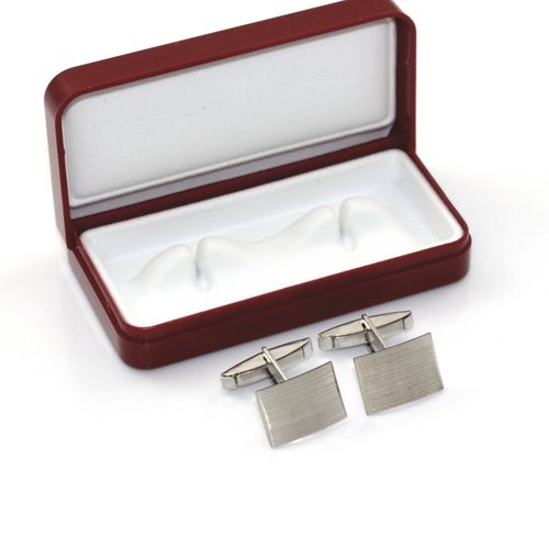 Spinki srebrne do mankietów na Arena.pl