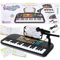 keyboard pianino organy pianinko mikrofon dla dzieci muzyka
