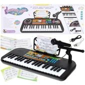 keyboard pianino organy pianinko mikrofon dla dzieci muzyka