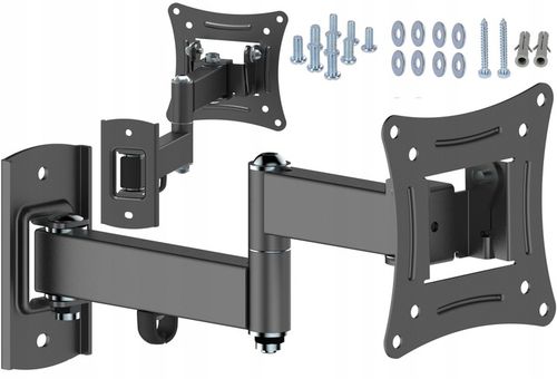 EXTRA MOCNY OBROTOWY UCHWYT DO MONITORA lub TELEWIZORA 10-32 cal na Arena.pl