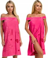 RĘCZNIK DO SAUNY SPA PAREO KĄPIELOWY DAMSKI NA BASEN PLAŻE TUNIKA 78x135 CM