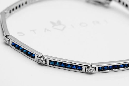Złota bransoleta BBD4585 - Diament na Arena.pl