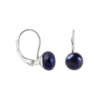 Srebrne kolczyki Staviori z perłami