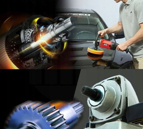 POLERKA SAMOCHODOWA SZLIFIERKA Z REGULACJĄ OBROTÓW + 4x GĄBKA 2600W MP0441 na Arena.pl