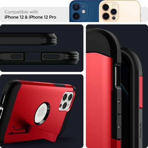 SPIGEN TOUGH ARMOR IPHONE 12/12 PRO RED na Arena.pl