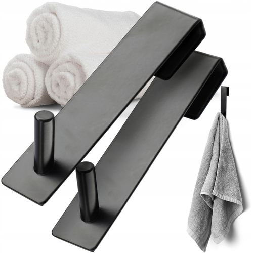 2x KADAX Haczyk Na Drzwi Wieszak Bezinwazyjny Ręczniki Ubrania Pojedynczy na Arena.pl