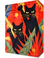 Obraz 20x30cm Dżungla w Odcieniach Nocy