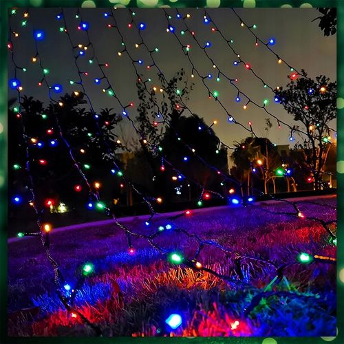 LAMPKI CHOINKOWE MULTIKOLOR 1000LED 8 TRYB ZEW/WEW 63 METRY NA CHOINKĘ na Arena.pl