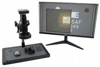 MIKROSKOP CYFROWY SZ10H + KAMERA 38MP 2k 30FPS + MONITOR LCD AOC 24" SERWIS