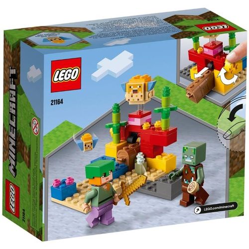 Lego Minecraft Rafa Koralowa 21164 na Arena.pl