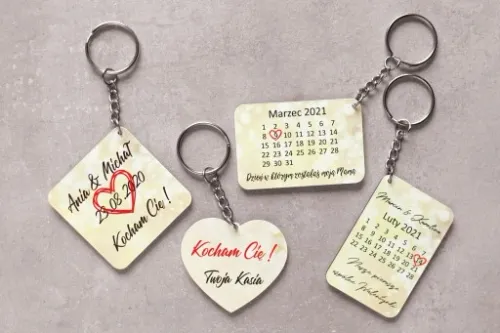 Breloczek do Kluczy Twoje Zdjęcie Zawieszka Imię na Arena.pl