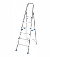 DRABINA aluminiowa 6 stopniowa domowa stopnie schodki podest DAD16