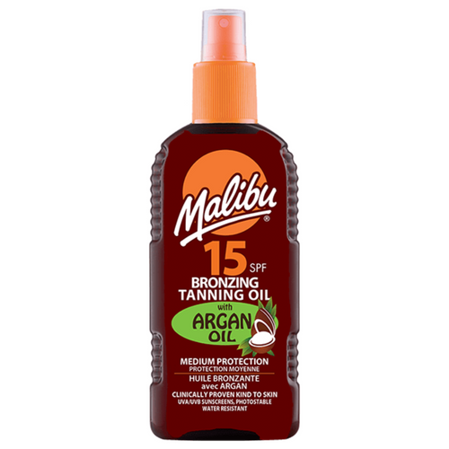 Malibu Olejek Arganowy SPF15 200ml + Żel Po Opalaniu 200ml na Arena.pl