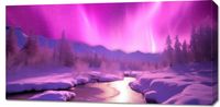 Obraz 100x50cm Aurora Nad Niebiem