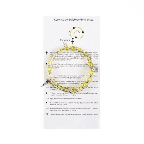 Bransoletka Koronka do Świętego Benedykta zdjęcie 2