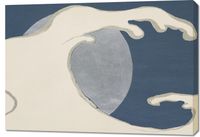 Obraz 100x70cm Waves and Sun, Sekka Japoński Vintage do Salonu