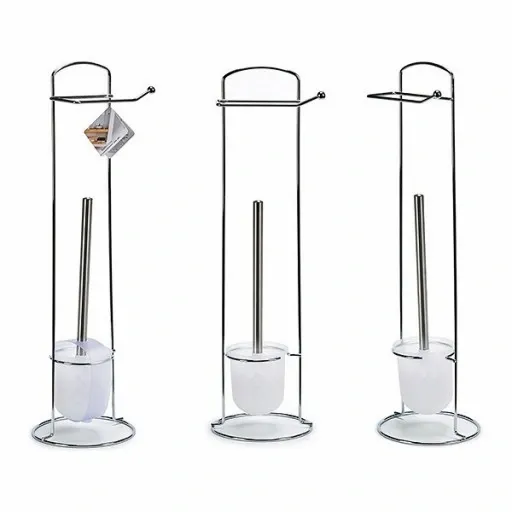 STOJAK ATON na PAPIER toaletowy CHROM zasobnik WC zdjęcie 5