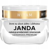 JANDA CERAMIDES PREMIUM KREM DO TWARZY REDUKCJA PRZEBARWIEŃ ZMARSZCZEK 50ML