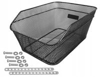 KOSZYK ROWEROWY METALOWY TYLNY BAGAŻNIK KOSZ ROWER