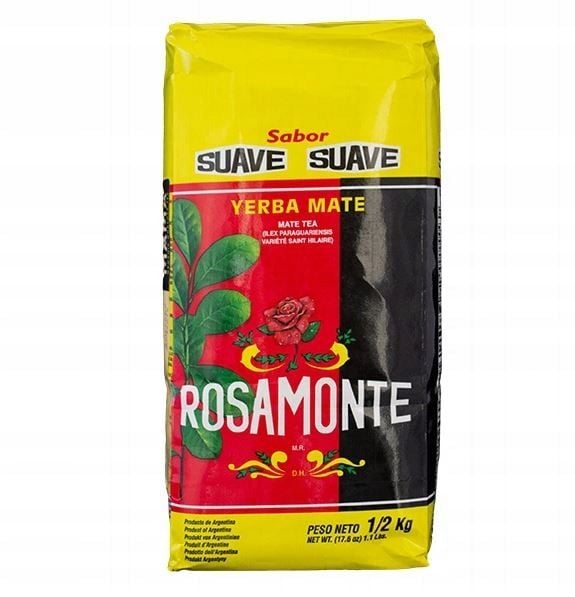 Yerba Mate Rosamonte Suave 500g Różany Aromat zdjęcie 1