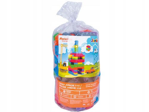 MARIOINEX Klocki budowlane Cegły Junior 110 el na Arena.pl