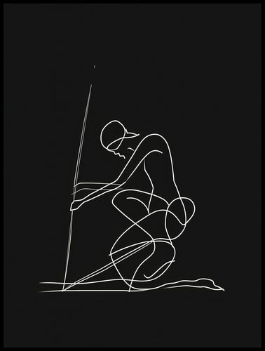 Plakat 75x100cm Linia na Arena.pl