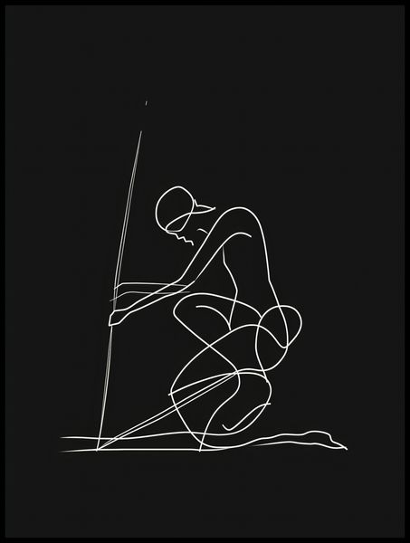 Plakat 75x100cm Linia zdjęcie 2