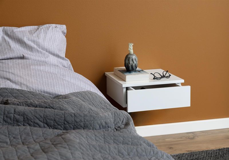 Szafka nocna Avignon wisząca biała zdjęcie 2