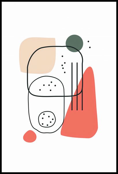 Plakat 67,5x100cm Przestrzenność zdjęcie 2