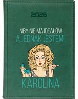 KALENDARZ A6 2026 TYGODNNIOWY planer z nadrukiem imieniem różne wzory