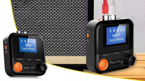 ADAPTER TRANSMITER BLUETOOTH ODBIORNIK NADAJNIK BT 5.2 AUX RCA JACK na Arena.pl