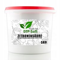 5KG KWAS CYTRYNOWY JEDNOWODNY SPOŻYWCZY KWASEK E330 CZYSTY WIADERKO 5 KG