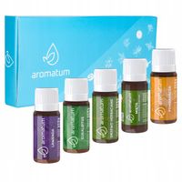 2 x Zestaw 5 Naturalnych Olejków eterycznych 100% do aromaterapii dyfuzora
