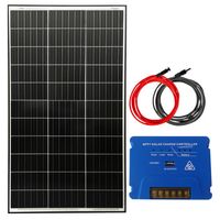 ZESTAW FOTOWOLTAICZNY 180W SOLARNY MPPT KAMPER ŁÓDŹ JACHT MAXX
