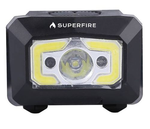 Latarka czołowa Superfire X30, 340lm, USB na Arena.pl