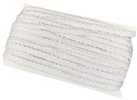 Sznur pleciony do worków 10 mm ( 1 mb ) Biały