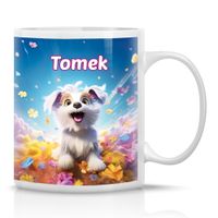 Prezent Na Dzień Dziecka Kolorowy Kubek Z Imieniem Upominek