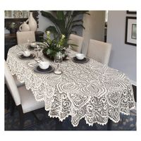 Obrus Mirej 140 x 290 cm biały 🔲 DomoweTekstylia | WNM300 29A