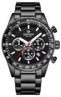 zegarek męski giewont chronograph sapphire czarny gw9140-b2